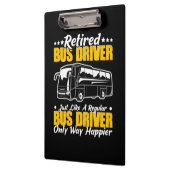 Porte-bloc Pilote de bus retraité (Gauche)