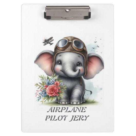 Porte-bloc Pilote d'éléphant (Devant)