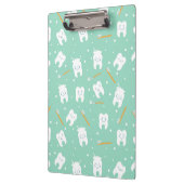 Porte-bloc Pince-notes dentaire dentiste dents (Gauche)
