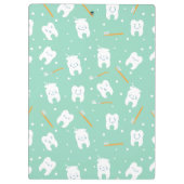 Porte-bloc Pince-notes dentaire dentiste dents (Dos)