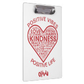 Porte-bloc Pince-notes Vibrations Positives Vie Positive (Swatch)