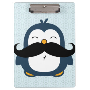 Porte-bloc Pingouin de moustache