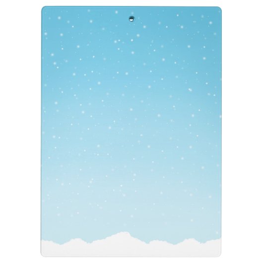 Porte-bloc Pingouin d'hiver mignon (Dos)