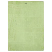 Porte-bloc Pink Hollyhocks Aquarelle Fleurs Vert doux (Dos)