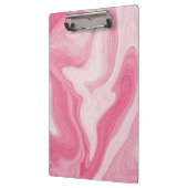 Porte-bloc Pink Marble Swirl Pattern – Aesthetic Abstract  (Gauche)