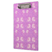 Porte-bloc Pink orange, pimpernel, William Morris, pattern re (Gauche)