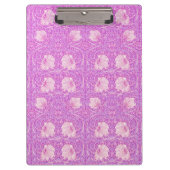 Porte-bloc Pink orange, pimpernel, William Morris, pattern re (Devant)