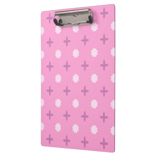 Porte-bloc Pink Star Petal Dot Pattern (Gauche)