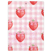 PORTE-BLOC PINK STRAWBERRIES (Dos)
