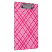 Porte-bloc Pink Sur Tartan Rose Plaid Design Motif (Swatch)