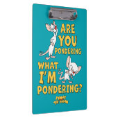 Porte-bloc Pinky et le cerveau | Vous Pensez ? (Swatch)