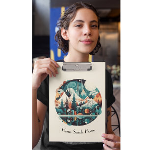 Porte-bloc Pins nordiques & Pics, coutume