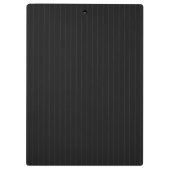 Porte-bloc Pinstripes noires (Dos)