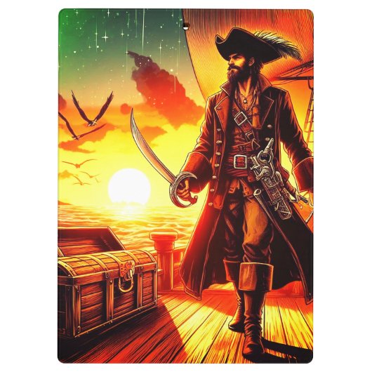 Porte-bloc Pirate (Dos)