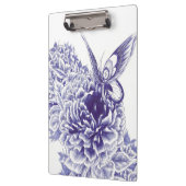 Porte-bloc Pivoine "de baiser de papillon" (Gauche)