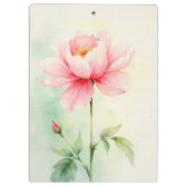 Porte-bloc Pivoine rose (Dos)