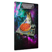 Porte-bloc Pizza de chat du DJ de l'espace (Swatch)