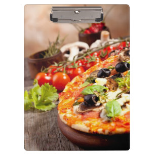 Porte-bloc Pizza italienne fraîche