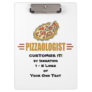 Porte-bloc Pizza personnalisée