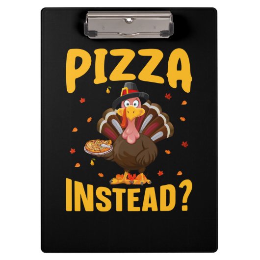Porte-bloc Pizza Thanksgiving (Devant)