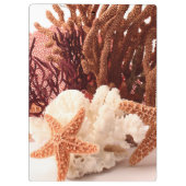 Porte-bloc Plage Coral Star Poisson Monogramme Première Clibo (Dos)