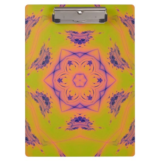 Porte-bloc Plage Coucher de soleil Dégradé Mandela (Devant)