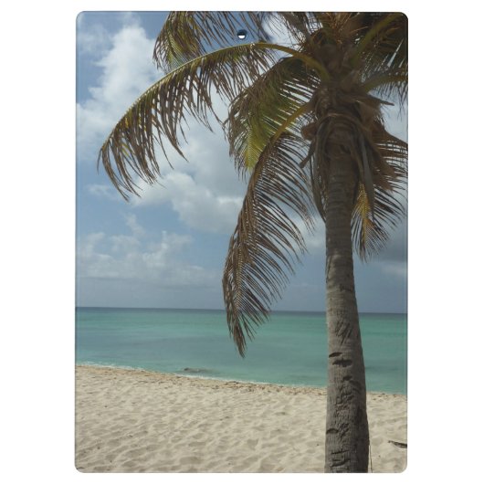 Porte-bloc Plage d'Aruba I Belle Scène Nature (Dos)