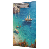 Porte-bloc Plage en Grèce (Gauche)