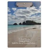 Porte-bloc Plage Inspirationnelle (Devant)