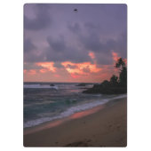 Porte-bloc Plage romantique à Dusk (Dos)