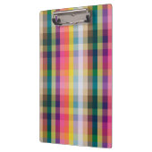 Porte-bloc Plaid écossais abstrait (Gauche)