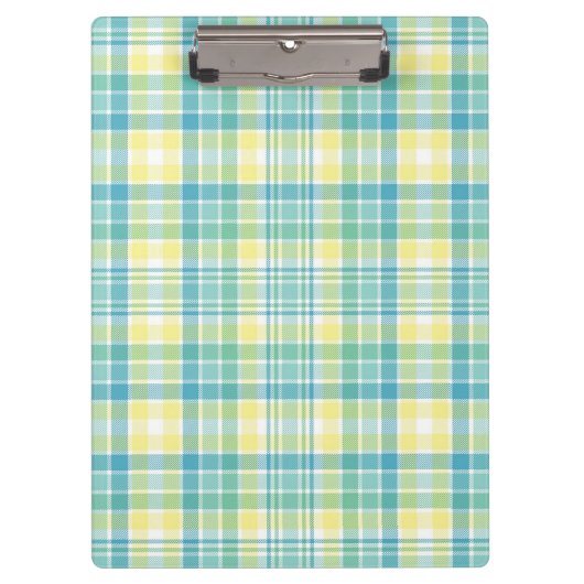 Porte-bloc Plaid en pastel (Devant)