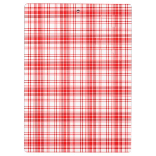 Porte-bloc Plaid rouge (Dos)