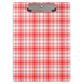 Porte-bloc Plaid rouge (Devant)