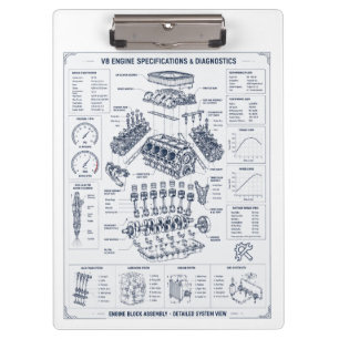 Porte-bloc Plan de conception de moteur automobile personnali