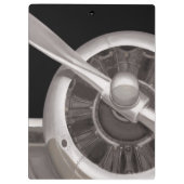 Porte-bloc Plan rapproché de propulseur d'avion (Dos)