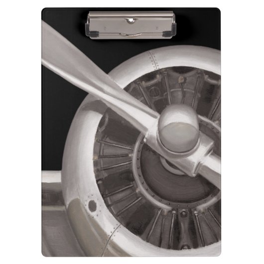 Porte-bloc Plan rapproché de propulseur d'avion (Devant)