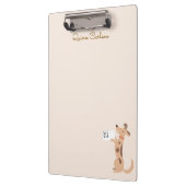 Porte-bloc Planchette Clip pour chiots (Gauche)