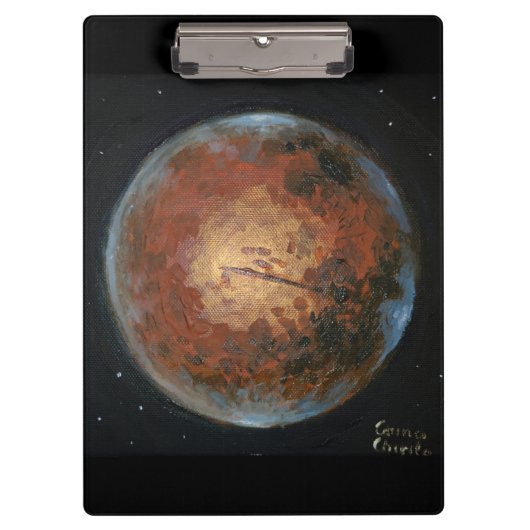 Porte-bloc Planète Mars (Devant)