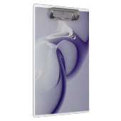 Porte-bloc Planificateur à spirale d'art fluide violet minima (Swatch)