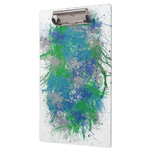 Porte-bloc Plaque de peinture Abstraite (Gauche)