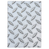 Porte-bloc Plaque diamant en acier (Dos)