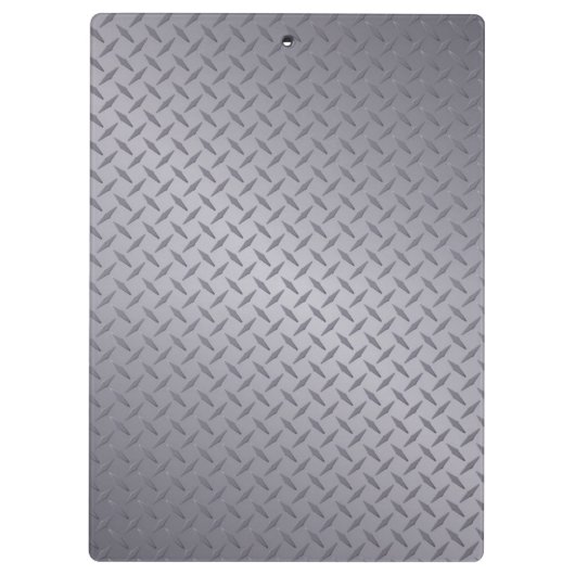 Porte-bloc Plaque diamant gris acier (Dos)