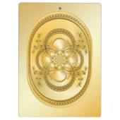 Porte-bloc Plaque d'or (Dos)