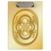 Porte-bloc Plaque d'or (Devant)