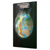 Porte-bloc Plaques tectoniques Planète Terre (Gauche)