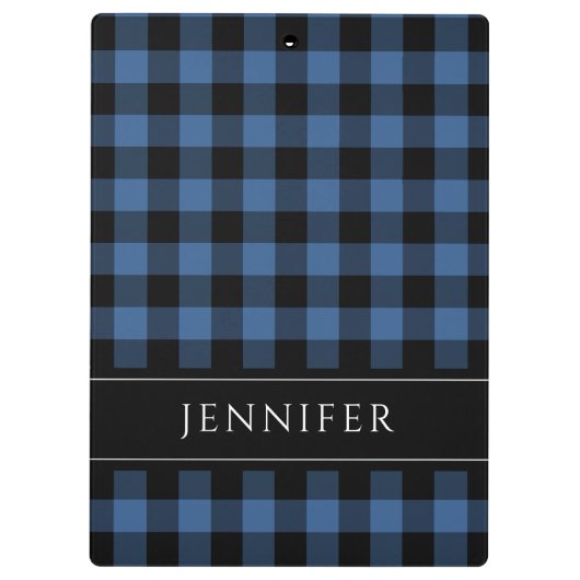 Porte-bloc Plat bleu moderne (Dos)