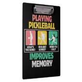 Porte-bloc Playing Pickleball Improves Memory (Swatch)