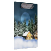 Porte-bloc Pleine lune de Cabine de journal rustique (Swatch)