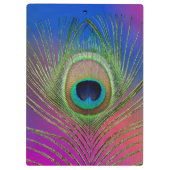 Porte-bloc Plume de queue d'un paon (Dos)